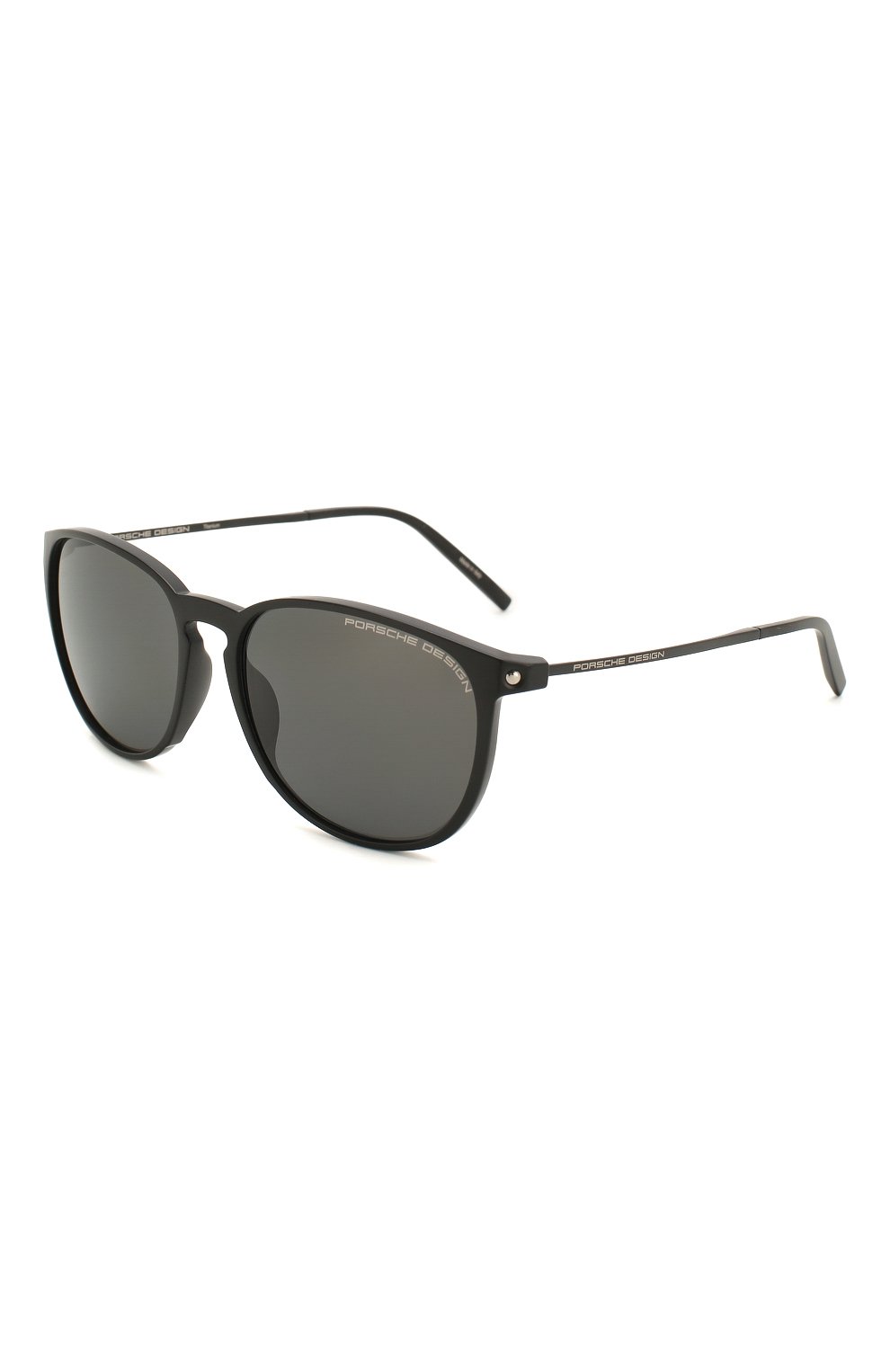 Мужские солнцезащитные очки PORSCHE DESIGN черного цвета, арт. 8683-A | Фото 1