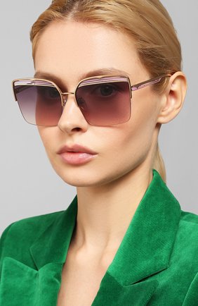Мужские солнцезащитные очки BVLGARI фиолетового цвета по цене 24100 руб., арт. 6126-2014U6 | Фото 2 Мужские солнцезащитные очки BVLGARI фиолетового цвета, арт. 6126-2014U6 | Фото 2
