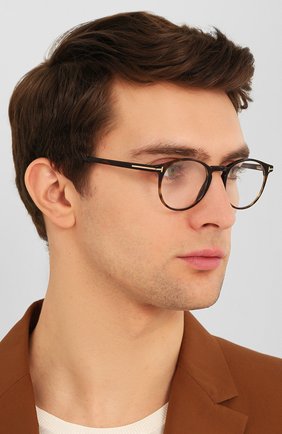 Мужские оправа TOM FORD коричневого цвета по цене 17250 руб., арт. TF5294 052 | Фото 2 Мужские оправа TOM FORD коричневого цвета, арт. TF5294 052 | Фото 2