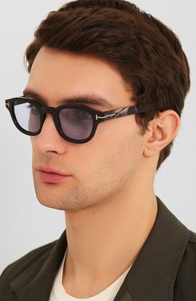 Мужские оправа TOM FORD черного цвета по цене 49750 руб., арт. TF5499-P 62V | Фото 2 Мужские оправа TOM FORD черного цвета, арт. TF5499-P 62V | Фото 2