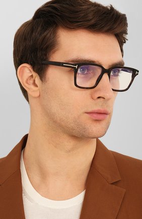 Мужские оправа TOM FORD коричневого цвета по цене 17900 руб., арт. TF5661-B 052 | Фото 2 Мужские оправа TOM FORD коричневого цвета, арт. TF5661-B 052 | Фото 2