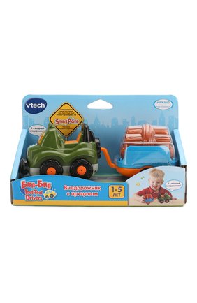 Детского игрушка внедорожник с прицепом VTECH разноцветного цвета по цене 1860 руб., арт. 80-164626 | Фото 1 Детского игрушка внедорожник с прицепом VTECH разноцветного цвета, арт. 80-164626 | Фото 1