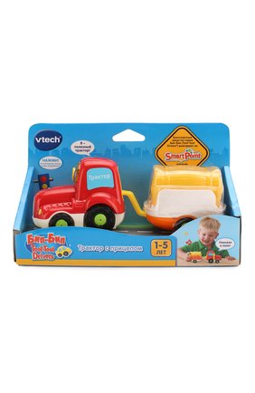 Детского игрушка трактор с прицепом VTECH разноцветного цвета по цене 1860 руб., арт. 80-152326 | Фото 1 Детского игрушка трактор с прицепом VTECH разноцветного цвета, арт. 80-152326 | Фото 1