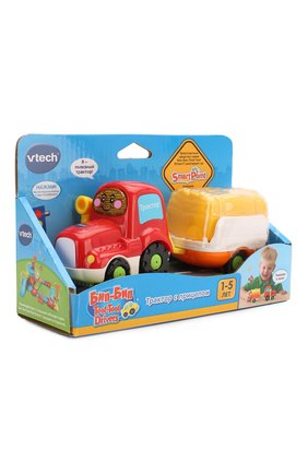 Детского игрушка трактор с прицепом VTECH разноцветного цвета по цене 1860 руб., арт. 80-152326 | Фото 2 Детского игрушка трактор с прицепом VTECH разноцветного цвета, арт. 80-152326 | Фото 2