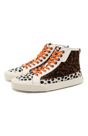 Мужские комбинированные кеды impala JIMMY CHOO черно-белого цвета по цене 48750 руб., арт. IMPALA/HI/M/0A0 | Фото 1 Мужские комбинированные кеды impala JIMMY CHOO черно-белого цвета, арт. IMPALA/HI/M/0A0 | Фото 1