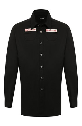 Мужская джинсовая рубашка RAF SIMONS черного цвета по цене 44850 руб., арт. 201-242-10130 | Фото 1 Мужская джинсовая рубашка RAF SIMONS черного цвета, арт. 201-242-10130 | Фото 1