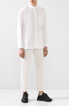 Мужская хлопковая рубашка MAISON MARGIELA белого цвета по цене 35650 руб., арт. S30DL0469/S43001 | Фото 2 Мужская хлопковая рубашка MAISON MARGIELA белого цвета, арт. S30DL0469/S43001 | Фото 2