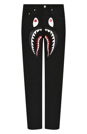 Мужские джинсы BAPE черного цвета по цене 32100 руб., арт. 1G30150001 | Фото 1 Мужские джинсы BAPE черного цвета, арт. 1G30150001 | Фото 1