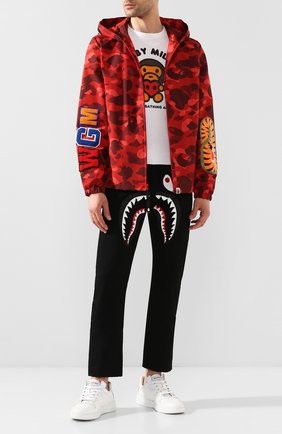 Мужская куртка BAPE красного цвета по цене 39350 руб., арт. 1G30140007 | Фото 2 Мужская куртка BAPE красного цвета, арт. 1G30140007 | Фото 2