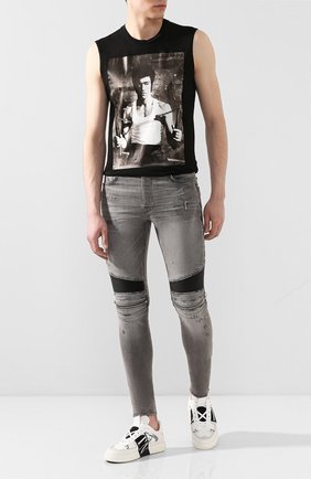 Мужская хлопковая майка DSQUARED2 черного цвета по цене 27800 руб., арт. S71GD0898/S21600 | Фото 2 Мужская хлопковая майка DSQUARED2 черного цвета, арт. S71GD0898/S21600 | Фото 2
