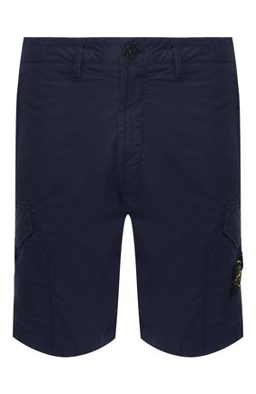Мужские хлопковые шорты STONE ISLAND синего цвета по цене 17950 руб., арт. 7215L0403 | Фото 1 Мужские хлопковые шорты STONE ISLAND синего цвета, арт. 7215L0403 | Фото 1