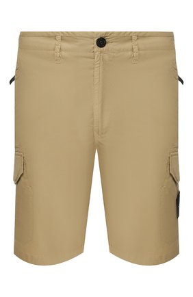 Мужские хлопковые шорты STONE ISLAND бежевого цвета по цене 17950 руб., арт. 7215L0403 | Фото 1 Мужские хлопковые шорты STONE ISLAND бежевого цвета, арт. 7215L0403 | Фото 1