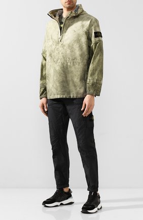 Мужская анорак STONE ISLAND светло-зеленого цвета по цене 69950 руб., арт. 721541628 | Фото 2 Мужская анорак STONE ISLAND светло-зеленого цвета, арт. 721541628 | Фото 2