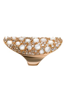 Женские кольцо PASQUALE BRUNI бесцветного цвета, арт. 14911RN | Фото 2 (Материал сплава: Розовое золото; Драгоценные камни: Бриллианты)