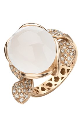 Женские кольцо PASQUALE BRUNI бесцветного цвета, арт. 15472R | Фото 1 (Материал сплава: Розовое золото; Драгоценные камни: Бриллианты)