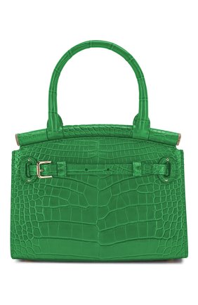 Женская сумка rl50 mini из кожи аллигатора RALPH LAUREN зеленого цвета по цене 1120000 руб., арт. 435769101/AMIS | Фото 1 Женская сумка rl50 mini из кожи аллигатора RALPH LAUREN зеленого цвета, арт. 435769101/AMIS | Фото 1