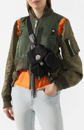 Женский рюкзак dauphine mini MONCLER черного цвета по цене 48200 руб., арт. F1-09B-5L702-00-02SAG | Фото 2 Женский рюкзак dauphine mini MONCLER черного цвета, арт. F1-09B-5L702-00-02SAG | Фото 2
