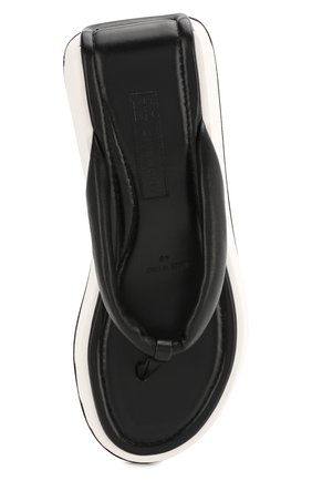 Женские кожаные шлепанцы kyoto GIVENCHY черного цвета, арт. BE3040E0N0 | Фото 5 (Подошва: Платформа; Материал внешний: Кожа; Каблук высота: Низкий; Материал внутренний: Натуральная кожа)