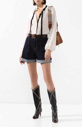 Женские кожаные сапоги lahia ISABEL MARANT черного цвета по цене 87600 руб., арт. LAHIA/BT0039-20P012S | Фото 2 Женские кожаные сапоги lahia ISABEL MARANT черного цвета, арт. LAHIA/BT0039-20P012S | Фото 2