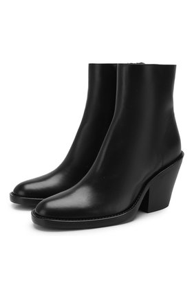Женские кожаные ботильоны ANN DEMEULEMEESTER черного цвета по цене 49950 руб., арт. 2013-2804-W-350-099 | Фото 1 Женские кожаные ботильоны ANN DEMEULEMEESTER черного цвета, арт. 2013-2804-W-350-099 | Фото 1