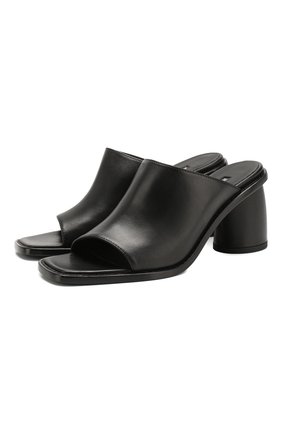 Женские кожаные мюли ANN DEMEULEMEESTER черного цвета по цене 35550 руб., арт. 2001-2886-363-099 | Фото 1 Женские кожаные мюли ANN DEMEULEMEESTER черного цвета, арт. 2001-2886-363-099 | Фото 1