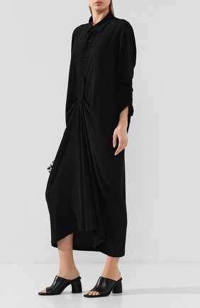 Женские кожаные мюли ANN DEMEULEMEESTER черного цвета по цене 35550 руб., арт. 2001-2886-363-099 | Фото 2 Женские кожаные мюли ANN DEMEULEMEESTER черного цвета, арт. 2001-2886-363-099 | Фото 2