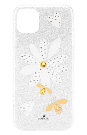 Мужской чехол eternal flower для iphone 11 pro max SWAROVSKI серебряного цвета по цене 4490 руб., арт. 5533980 | Фото 1 Мужской чехол eternal flower для iphone 11 pro max SWAROVSKI серебряного цвета, арт. 5533980 | Фото 1