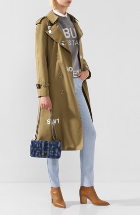 Женский хлопковый тренч wharfbridge BURBERRY хаки цвета по цене 199500 руб., арт. 8029927 | Фото 2 Женский хлопковый тренч wharfbridge BURBERRY хаки цвета, арт. 8029927 | Фото 2