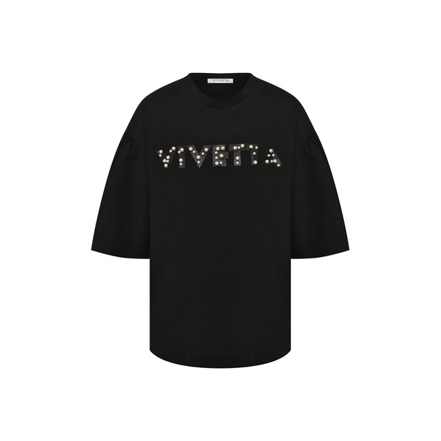 Хлопковая футболка VIVETTA 11085878