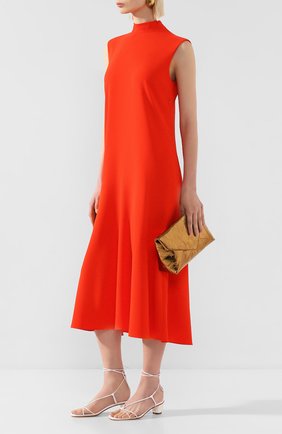 Женское платье VICTORIA, VICTORIA BECKHAM красного цвета по цене 39450 руб., арт. 2120WDR000840A | Фото 2 Женское платье VICTORIA, VICTORIA BECKHAM красного цвета, арт. 2120WDR000840A | Фото 2