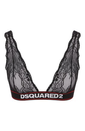 Женский бюстгальтер с мягкой чашкой DSQUARED2 черного цвета по цене 12150 руб., арт. D8R082420 | Фото 1 Женский бюстгальтер с мягкой чашкой DSQUARED2 черного цвета, арт. D8R082420 | Фото 1