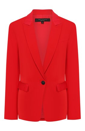 Женский жакет RAG&BONE красного цвета по цене 49950 руб., арт. WAW20S4024M424 | Фото 1 Женский жакет RAG&BONE красного цвета, арт. WAW20S4024M424 | Фото 1