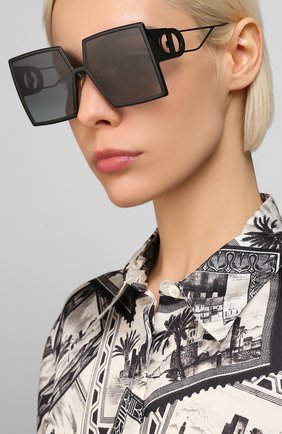 Женские солнцезащитный очки DIOR черного цвета по цене 33000 руб., арт. 30M0NTAIGNE 807 1I | Фото 2 Женские солнцезащитный очки DIOR черного цвета, арт. 30M0NTAIGNE 807 1I | Фото 2