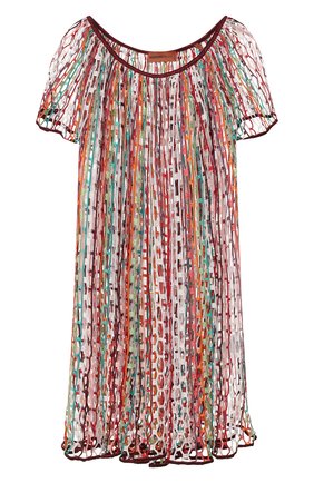 Женское платье из вискозы MISSONI разноцветного цвета по цене 58750 руб., арт. MMQ00139/BV004R | Фото 1 Женское платье из вискозы MISSONI разноцветного цвета, арт. MMQ00139/BV004R | Фото 1