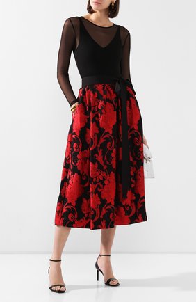 Женская юбка DRIES VAN NOTEN красного цвета по цене 85900 руб., арт. 201-10893-9364 | Фото 2 Женская юбка DRIES VAN NOTEN красного цвета, арт. 201-10893-9364 | Фото 2
