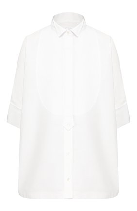 Женская хлопковая рубашка SACAI белого цвета по цене 48100 руб., арт. 20-04821 | Фото 1 Женская хлопковая рубашка SACAI белого цвета, арт. 20-04821 | Фото 1
