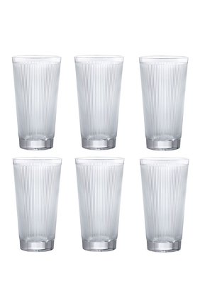Набор из 6-ти стаканов для сока wingen LALIQUE прозрачного цвета, арт. 10688100 | Фото 1 (Ограничения доставки: fragile-2)