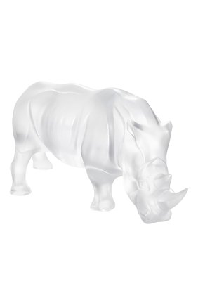 Скульптура носорог LALIQUE прозрачного цвета, арт. 10600300 | Фото 1 (Ограничения доставки: fragile-2)