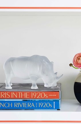 Скульптура носорог LALIQUE прозрачного цвета, арт. 10600300 | Фото 2 (Ограничения доставки: fragile-2)