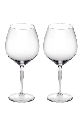 Мужского набор из 2-х бокалов для вина burgundy 100 points LALIQUE прозрачного цвета по цене 22650 руб., арт. 10331900 | Фото 1 Мужского набор из 2-х бокалов для вина burgundy 100 points LALIQUE прозрачного цвета, арт. 10331900 | Фото 1