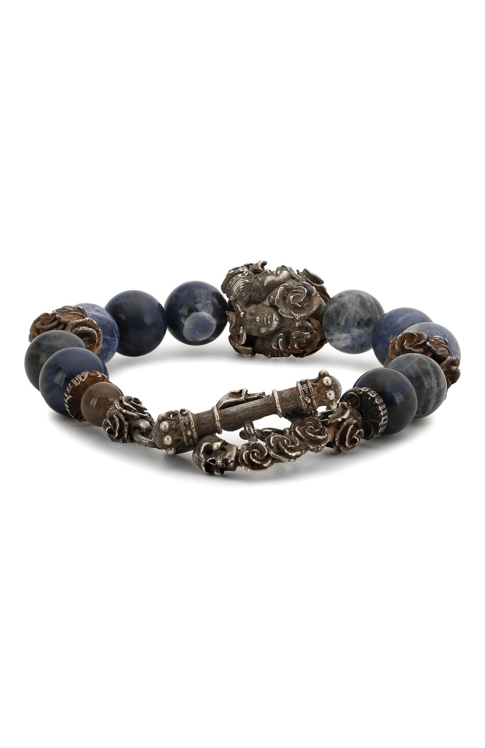 Женский браслет во имя розы GL JEWELRY синего цвета по цене 34100 руб., арт. PB647 | Фото 2 Женский браслет во имя розы GL JEWELRY синего цвета, арт. PB647 | Фото 2