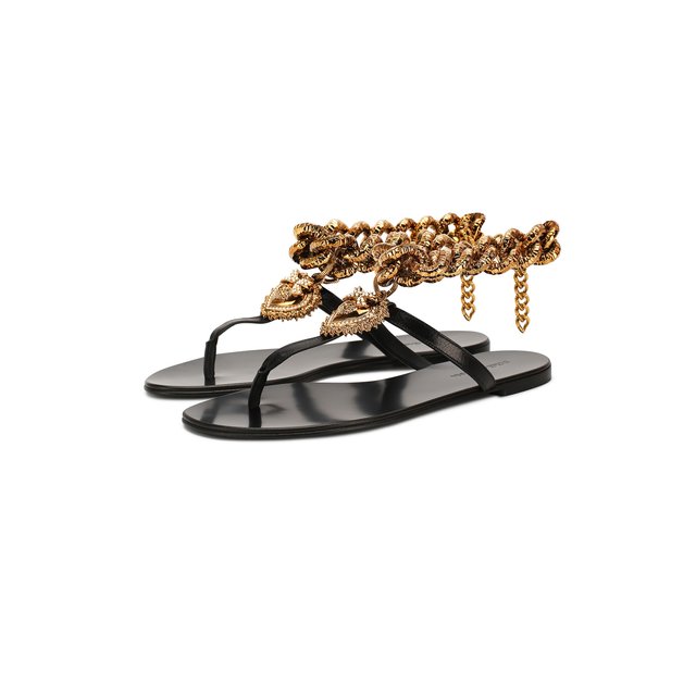 Кожаные сандалии Infradito Dolce&Gabbana 11087683
