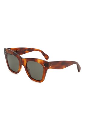 Мужские солнцезащитные очки CELINE EYEWEAR коричневого цвета по цене 29250 руб., арт. 4004IN | Фото 1 Мужские солнцезащитные очки CELINE EYEWEAR коричневого цвета, арт. 4004IN | Фото 1