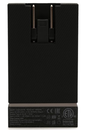 Сетевое зарядное устройство smart charger usb-a/usb-c NATIVE UNION серого цвета по цене 5390 руб., арт. SMART-PD-GRY-INT | Фото 5 Сетевое зарядное устройство smart charger usb-a/usb-c NATIVE UNION серого цвета, арт. SMART-PD-GRY-INT | Фото 5