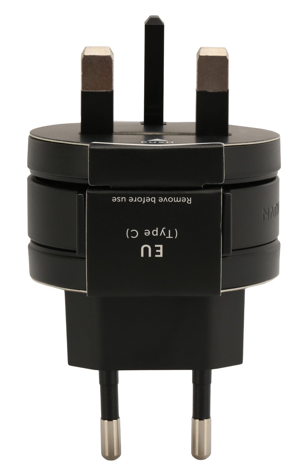 Сетевое зарядное устройство smart charger usb-a/usb-c NATIVE UNION серого цвета по цене 5390 руб., арт. SMART-PD-GRY-INT | Фото 6 Сетевое зарядное устройство smart charger usb-a/usb-c NATIVE UNION серого цвета, арт. SMART-PD-GRY-INT | Фото 6