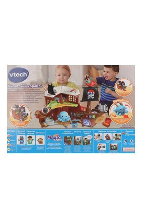 Детского игрушка пиратский корабль VTECH разноцветного цвета по цене 7940 руб., арт. 80-177826 | Фото 2 Детского игрушка пиратский корабль VTECH разноцветного цвета, арт. 80-177826 | Фото 2