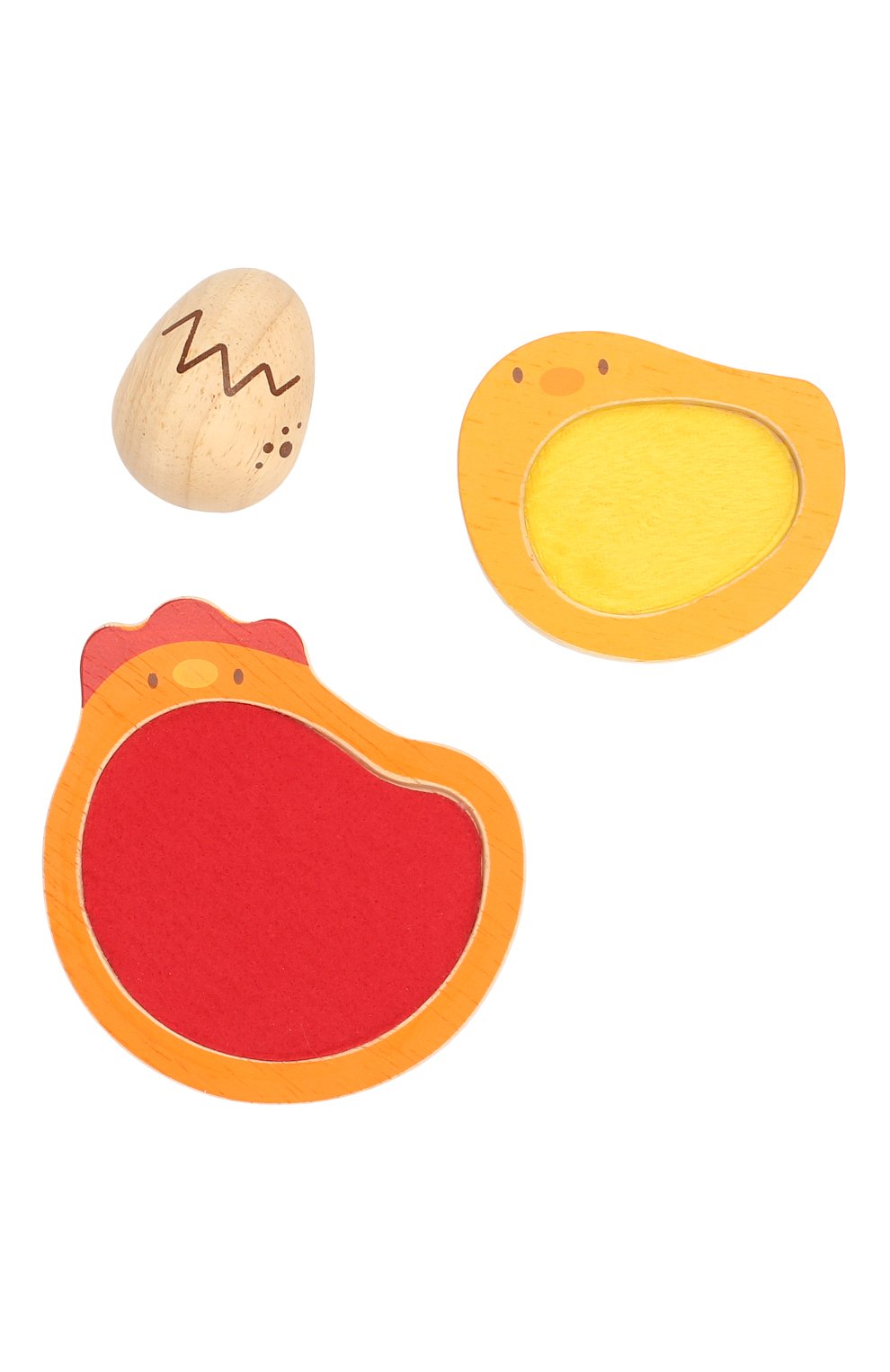 Детского пазл-вкладыш курочка PLAN TOYS разноцветного цвета, арт. 5673 | Фото 3 (Игрушки: Игры - пазлы)