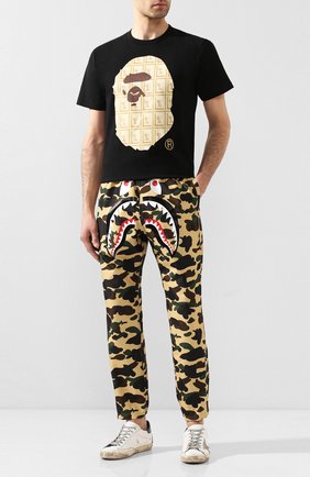 Мужской брюки BAPE желтого цвета по цене 43450 руб., арт. 1G20152002 | Фото 2 Мужской брюки BAPE желтого цвета, арт. 1G20152002 | Фото 2