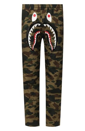 Мужской брюки BAPE зеленого цвета по цене 43450 руб., арт. 1G20152002 | Фото 1 Мужской брюки BAPE зеленого цвета, арт. 1G20152002 | Фото 1