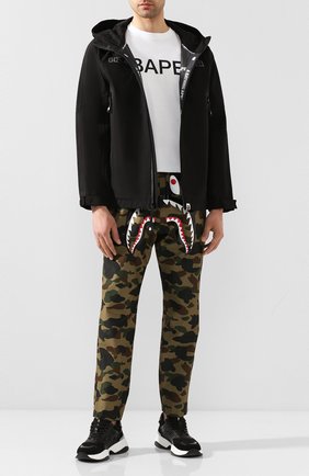 Мужской брюки BAPE зеленого цвета по цене 43450 руб., арт. 1G20152002 | Фото 2 Мужской брюки BAPE зеленого цвета, арт. 1G20152002 | Фото 2